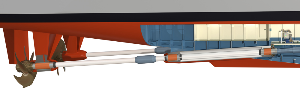 Propeller Shaft Bearing System