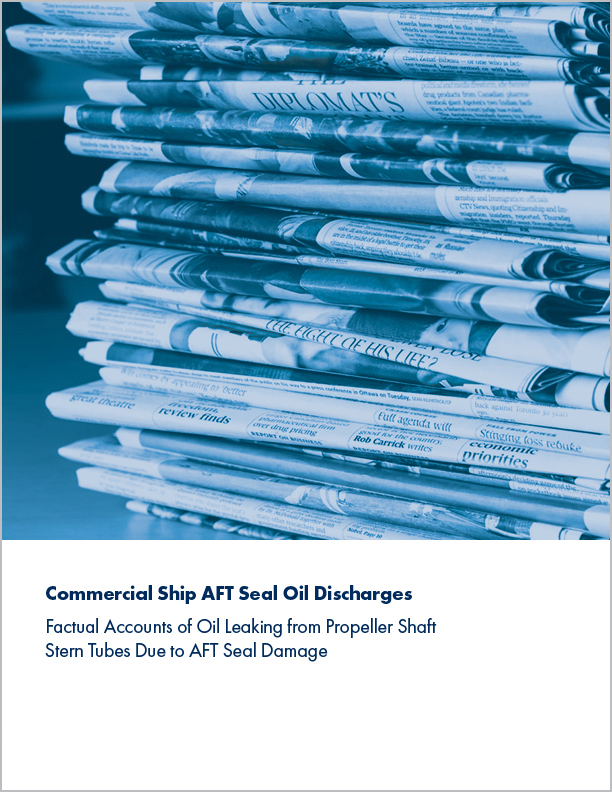 Commercial Ship AFT Seal Oil Discharges