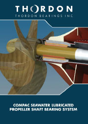 COMPAC Seawater Lubricated Propeller Shaft Bearing System