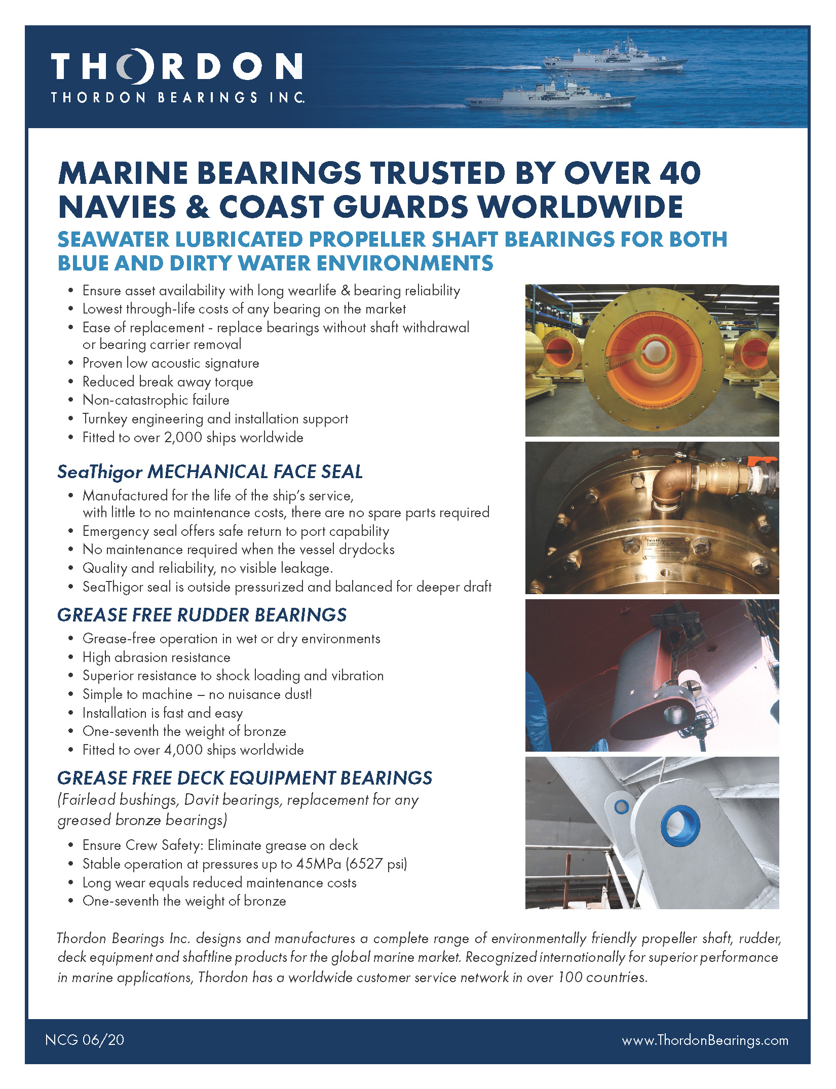 Documents for Propeller Shaft Bearing Systems Ice Breakers