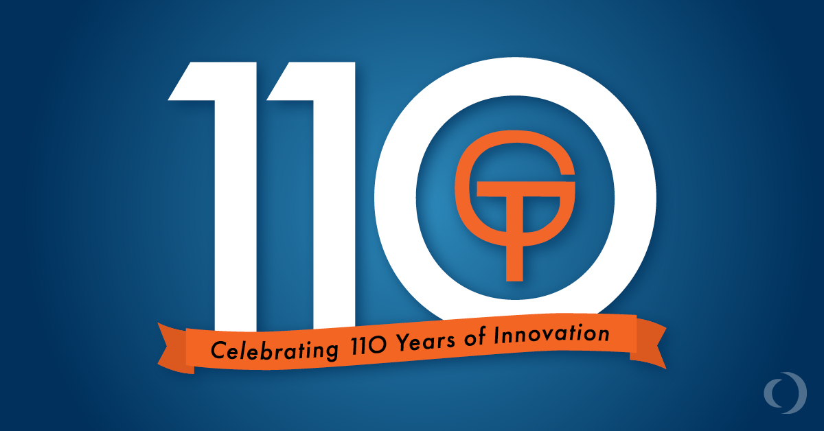 Thomson-Gordon Group 110 Years of Innovation Logo