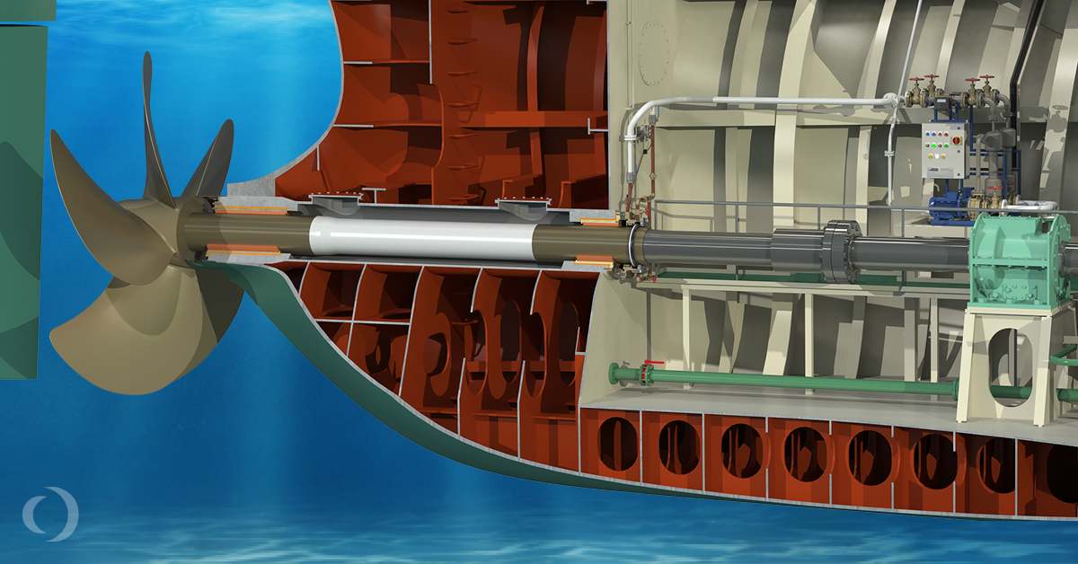 Water Lubricated Propeller Shaft Bearings Found to Reduce Fuel Consumption