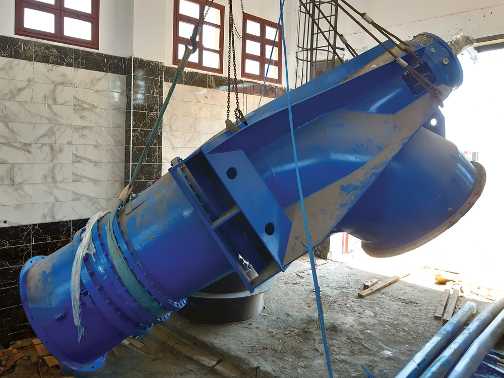 SIGMA Pump fitted with Thordon Composite Bearings