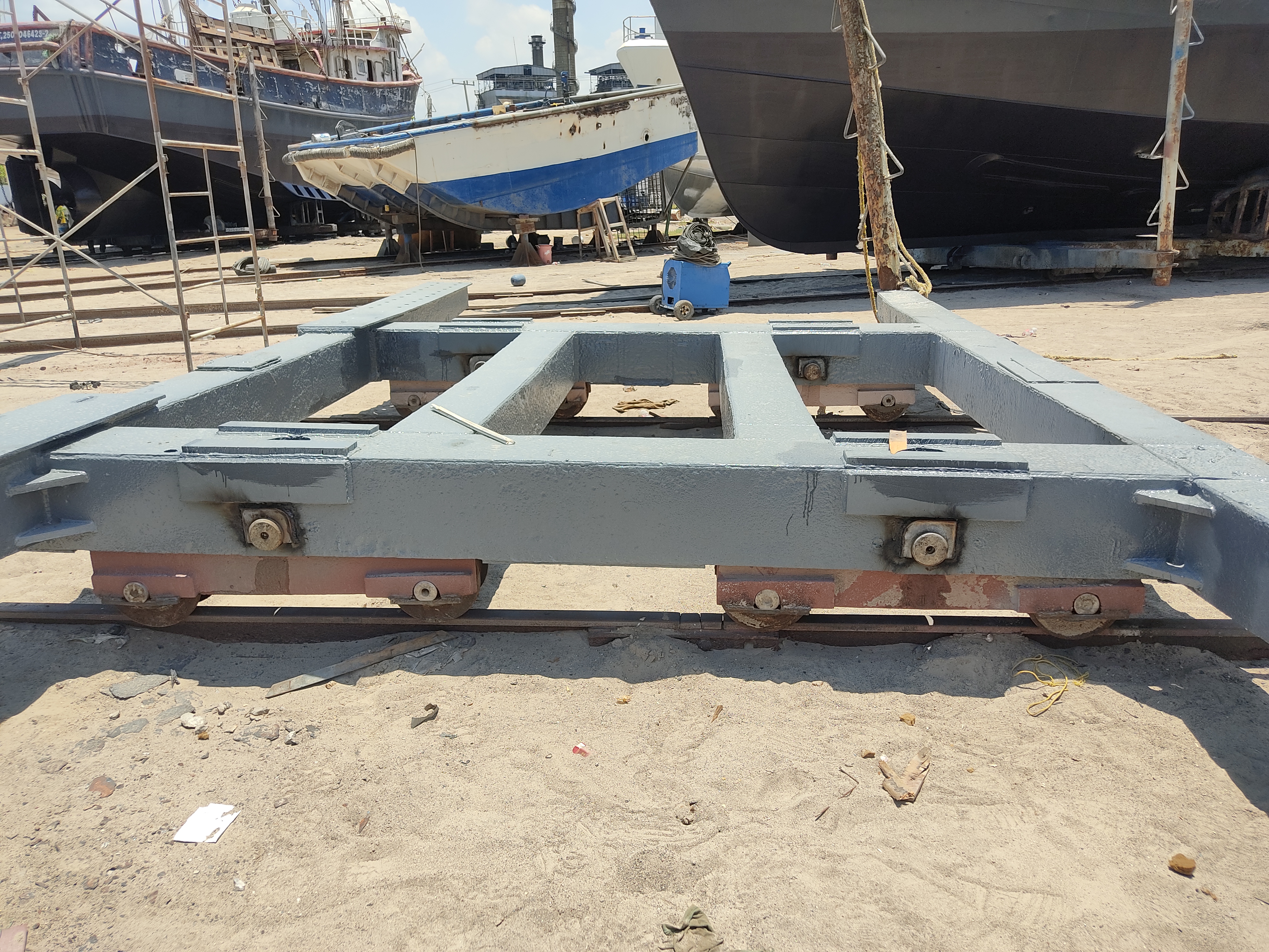 Marine Railway at Senasa Shipyard