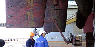 Thumbnails 320x160_0012_Seawater lubricated shaft bearings - 13 years and still in service on the Grand Princess