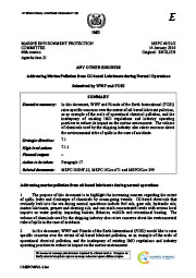 IMO document from MEPC60